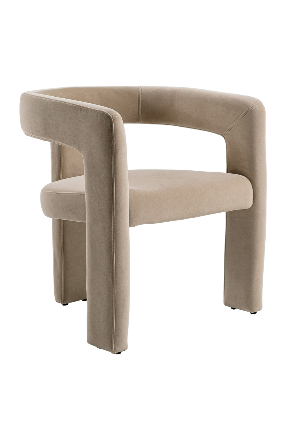 Curved Cut-Out Dining Chair | OROA Modern Cherish | Oroa.com