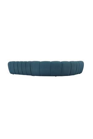 Tufted Teal Sectional Sofa | OROA Modern Yolonda | Oroa.com