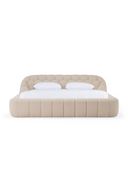 Hexagonal Tufted Queen Bed | OROA Modern Yolonda | Oroa.com
