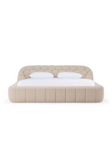 Hexagonal Tufted Queen Bed | OROA Modern Yolonda | Oroa.com