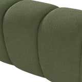 Green Hexagonal Tufted Bed | OROA Modern Yolonda | Oroa.com