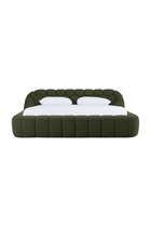 Hexagonal Tufted Queen Bed | OROA Modern Yolonda | Oroa.com
