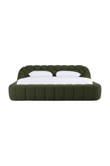 Hexagonal Tufted Queen Bed | OROA Modern Yolonda | Oroa.com