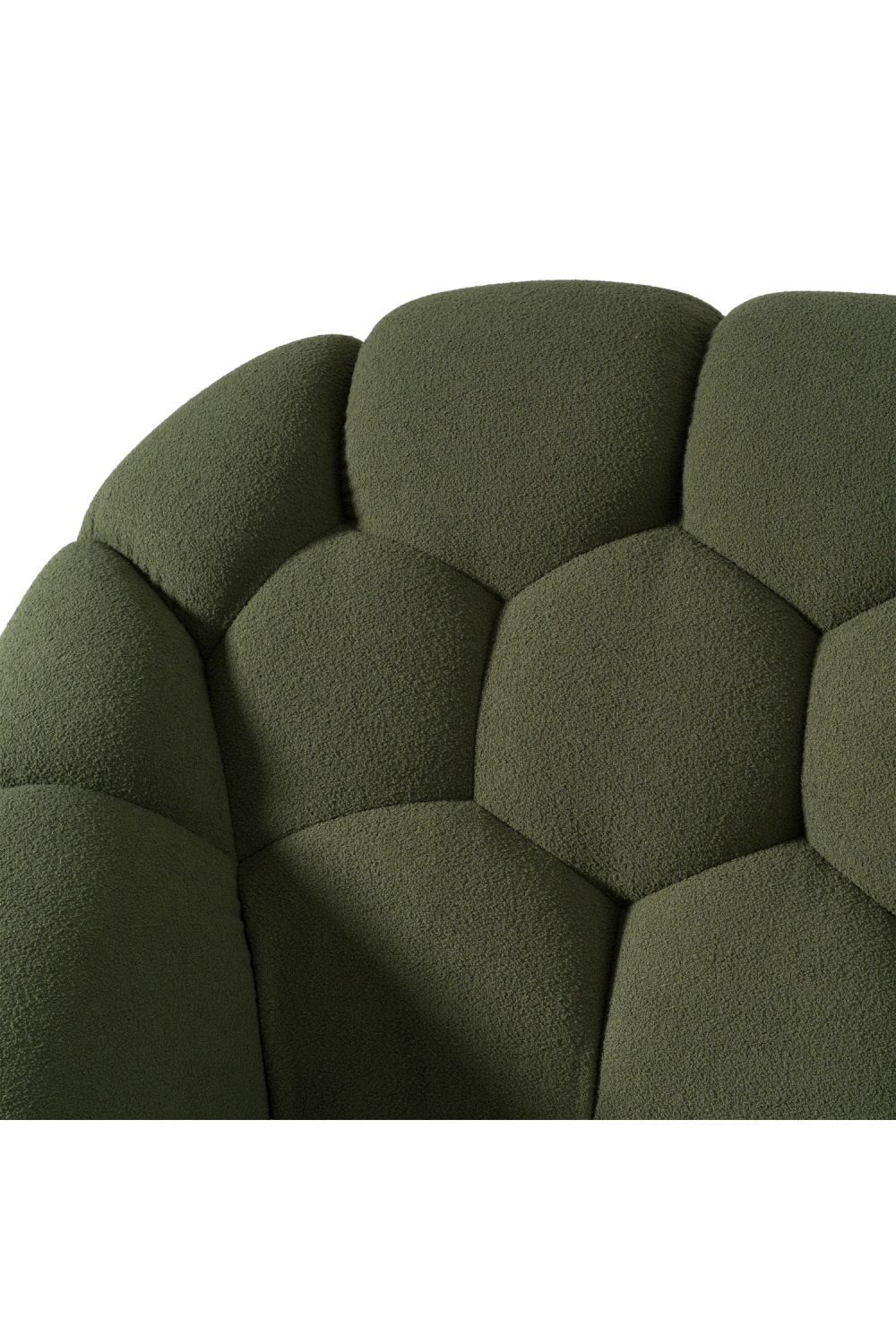 Hexagonal Tufted Queen Bed | OROA Modern Yolonda | Oroa.com
