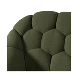 Hexagonal Tufted King Bed | OROA Modern Yolonda