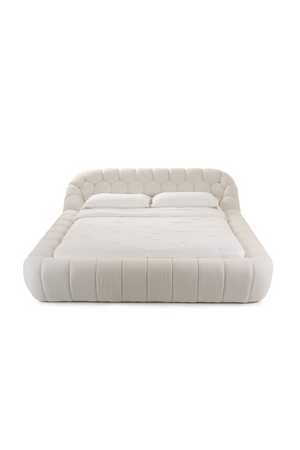 Hexagonal Tufted Queen Bed | OROA Modern Yolonda | Oroa.com