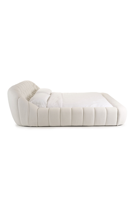 Hexagonal Tufted Queen Bed | OROA Modern Yolonda | Oroa.com
