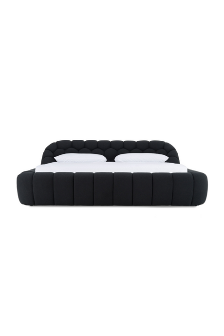 Hexagonal Tufted Queen Bed | OROA Modern Yolonda | Oroa.com