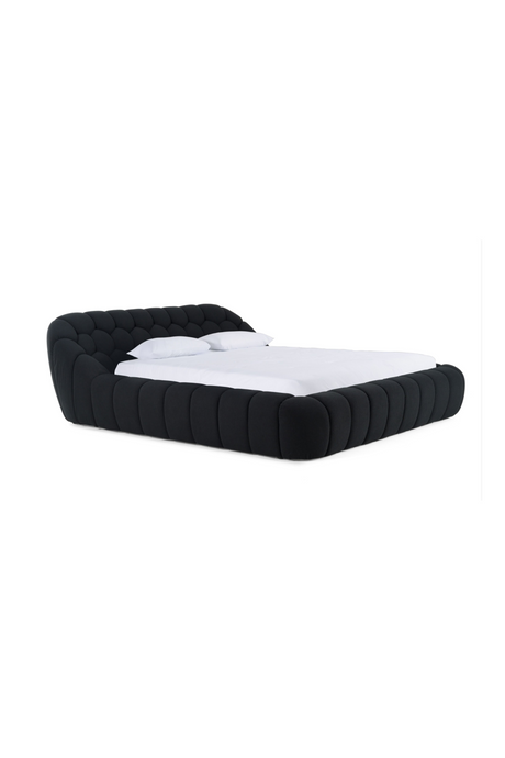 Hexagonal Tufted Queen Bed | OROA Modern Yolonda | Oroa.com
