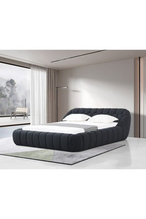 Hexagonal Tufted Queen Bed | OROA Modern Yolonda | Oroa.com