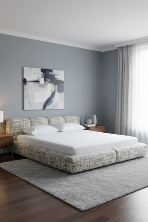 Variegated Fabric Bed | OROA Modern Shiloh | Oroa.com