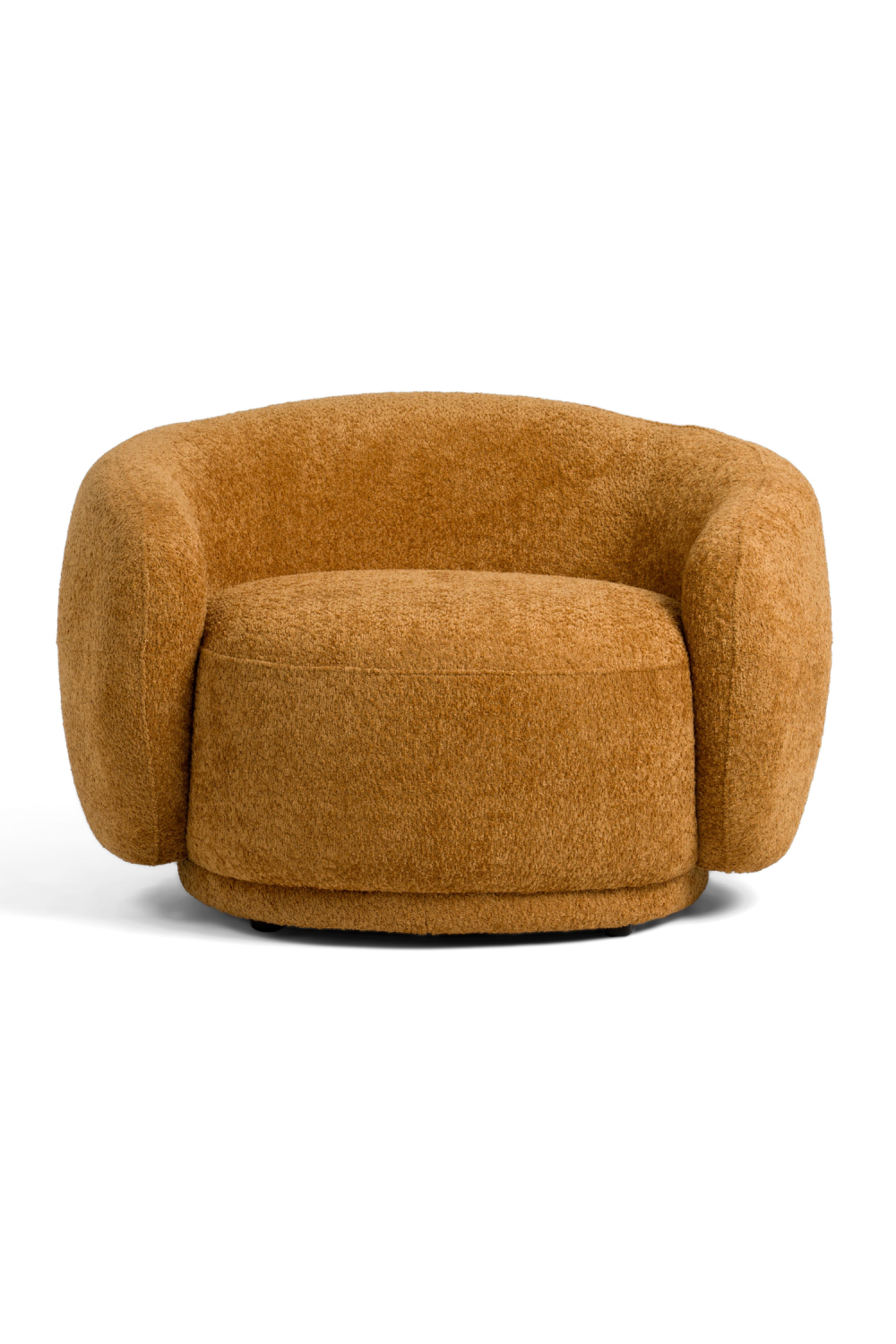 Orange Swivel Accent Chair | OROA Modern Andrew | Oroa.com