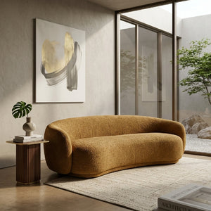   3-Seater Orange Sofa | Oroa.com
