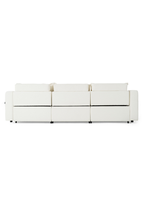 White Recliner Sofa | OROA Modern Almagre | Oroa.com