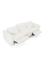 White Recliner Sofa | OROA Modern Almagre | Oroa.com