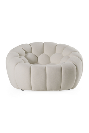 Hexagonal-Tufted Lounge Chair | OROA Modern Yolonda | Oroa.com