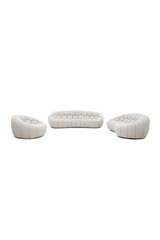 Hexagonal-Tufted Loveseat | OROA Modern Yolonda | Oroa.com