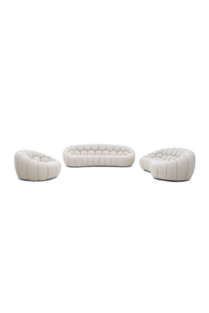 Hexagonal-Tufted Loveseat | OROA Modern Yolonda | Oroa.com