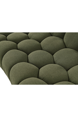 Hexagonal-Tufted Loveseat | OROA Modern Yolonda | Oroa.com