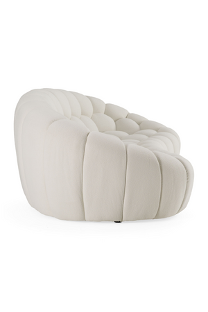 Hexagonal-Tufted Curved Sofa | OROA Modern Yolonda | Oroa.com