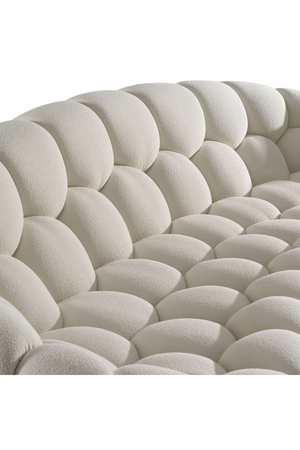 Hexagonal-Tufted Curved Sofa | OROA Modern Yolonda | Oroa.com