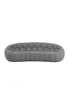 Hexagonal-Tufted Curved Sofa | OROA Modern Yolonda | Oroa.com