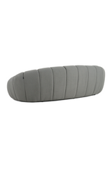 Hexagonal-Tufted Curved Sofa | OROA Modern Yolonda | Oroa.com