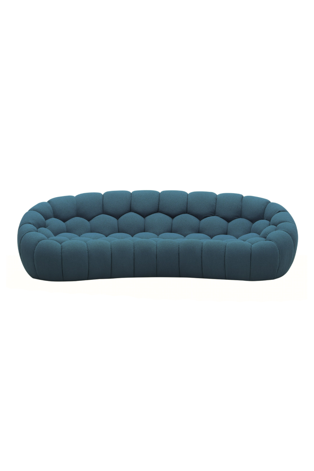 Hexagonal-Tufted Curved Sofa | OROA Modern Yolonda | Oroa.com