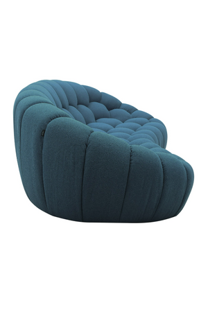 Hexagonal-Tufted Curved Sofa | OROA Modern Yolonda | Oroa.com