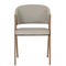 Curved Vegan Leather Dining Chairs (2) | OROA Modern Marcus | Oroa.com
