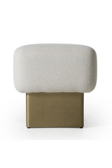 White Fabric Bench | OROA Modern Triumph | Oroa.com