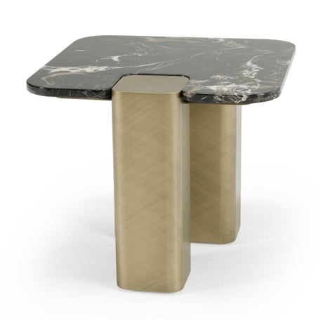 Black Marble End Table | OROA Modern Quest