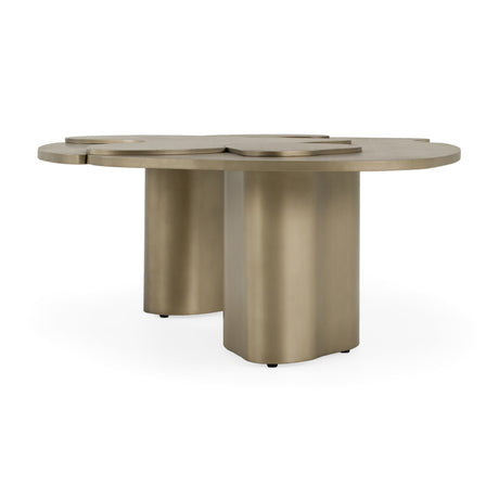 Antique Brass Nesting Coffee Tables (2) - OROA Modern Glimpse - view 5