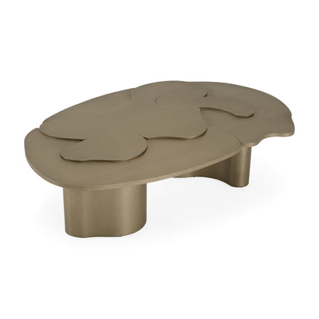 Antique Brass Nesting Coffee Tables (2) - OROA Modern Glimpse - view 6