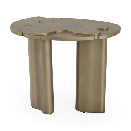 Antique Brass Nesting Coffee Tables (2) - OROA Modern Glimpse - view 8