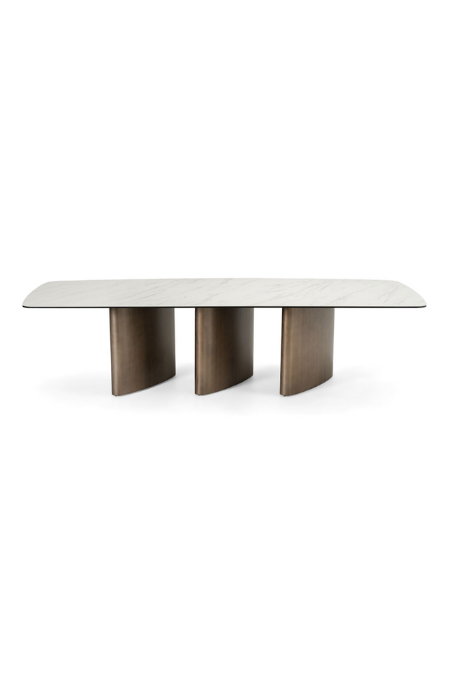 White Ceramic Dining Table | OROA Modern Bounty | Oroa.com