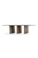 White Ceramic Dining Table | OROA Modern Bounty | Oroa.com