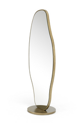 Antique Brass Freestanding Mirror | OROA Modern Esteem | Oroa.com