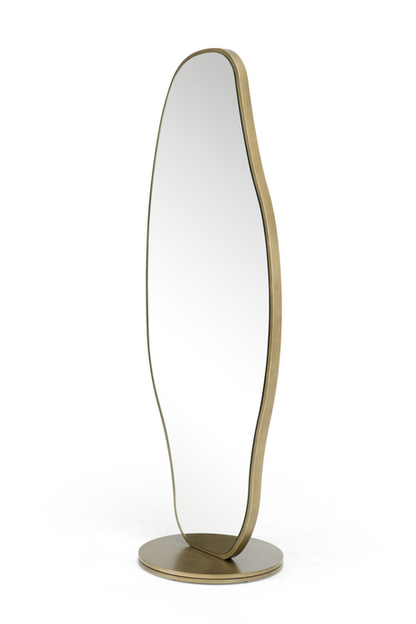 Antique Brass Freestanding Mirror | OROA Modern Esteem | Oroa.com