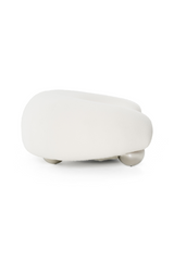 Stainless Steel Round Legs Sofa | OROA Modern Fortune