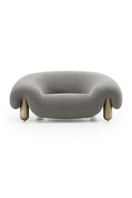 Gray Contemporary Accent Chair | OROA Modern Clarity | Oroa.com
