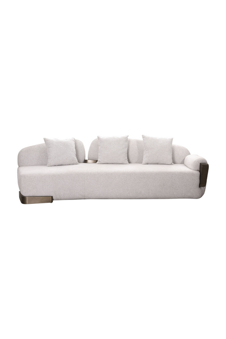White Single-Armed Sofa | OROA Modern Rainier | Oroa.com