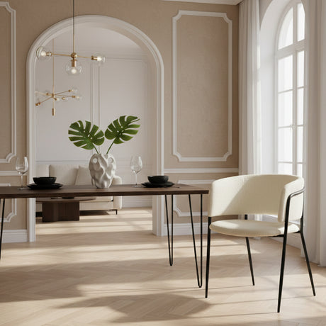   White Dining Chair Set (2) | Oroa.com