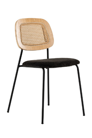Rattan Back Dining Chairs (2) | OROA Modern Alizee | Oroa.com