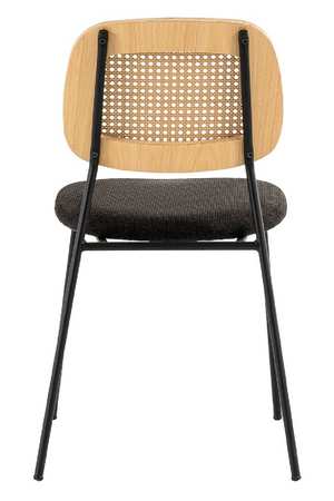 Rattan Back Dining Chairs (2) | OROA Modern Alizee | Oroa.com