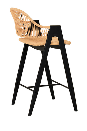 Woven Rattan Counter Stools (2) | OROA Modern Gayle | Oroa.com