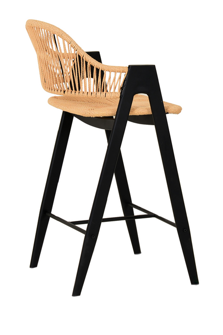 Woven Rattan Counter Stools (2) | OROA Modern Gayle | Oroa.com