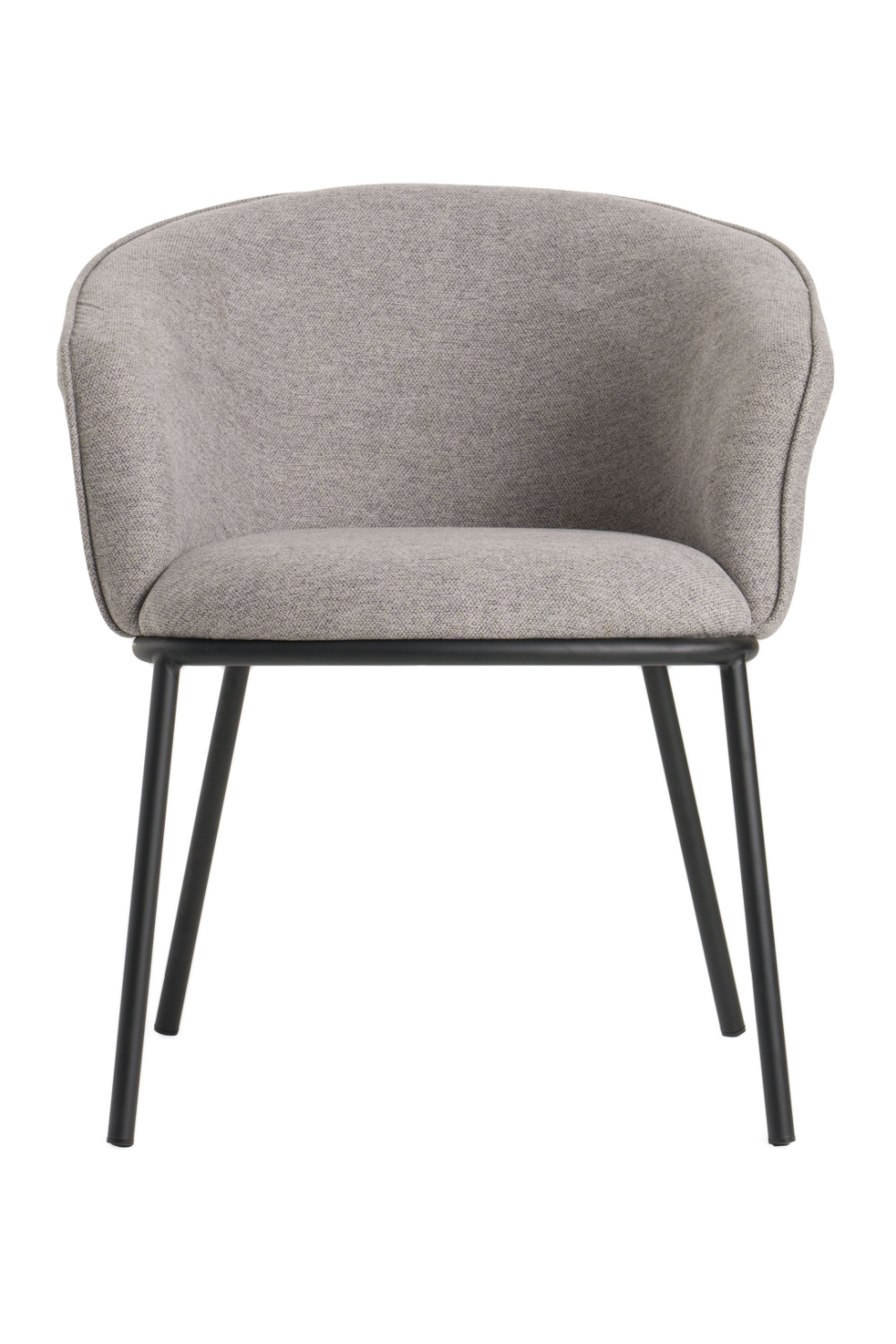 Curved Gray Dining Chair | OROA Modern Nillie | Oroa.com
