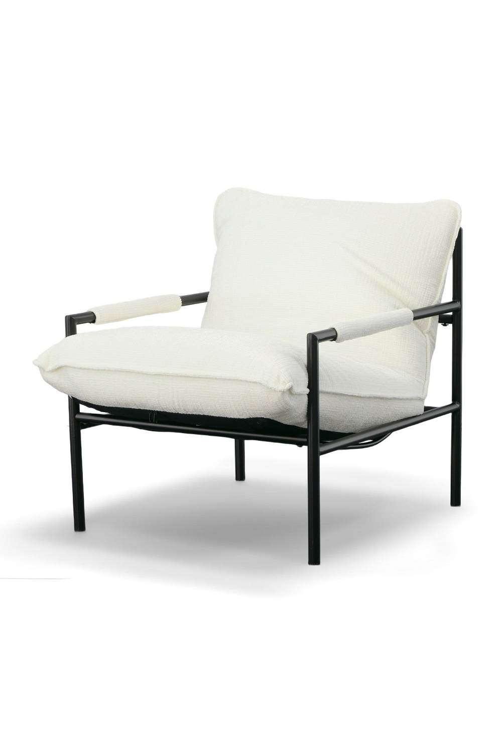 White Cushioned Dining Chair | OROA Modern Calumet | Oroa.com