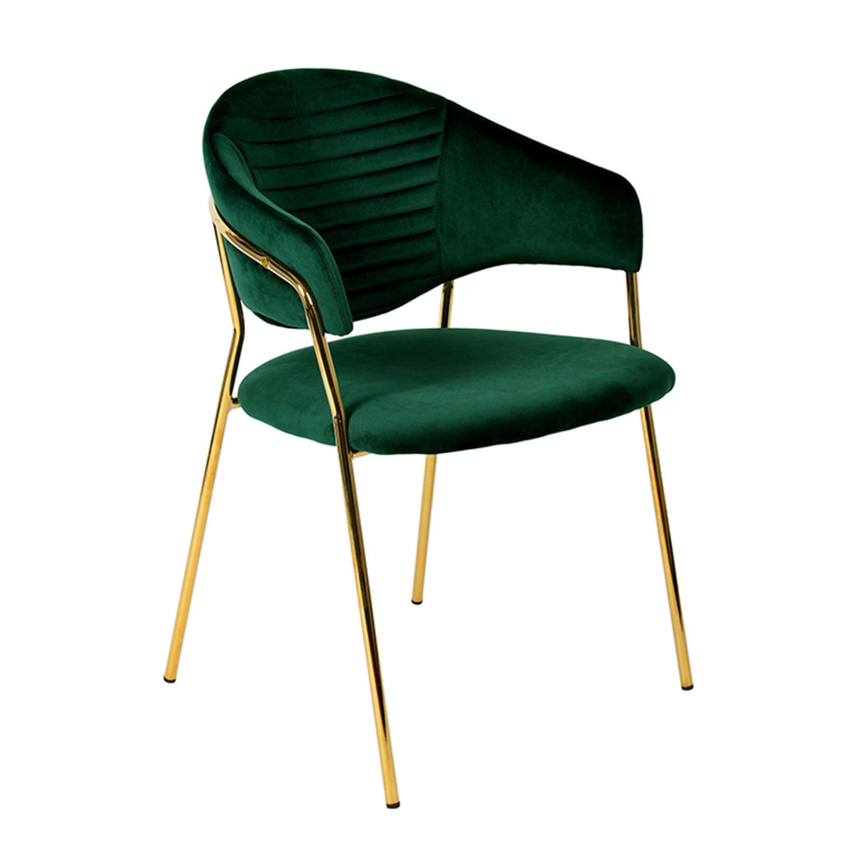 Green Velvet Dining Chairs (2) | OROA Modern Trevor